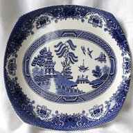 english ironstone tableware old willow for sale