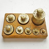 antique brass weights for sale
