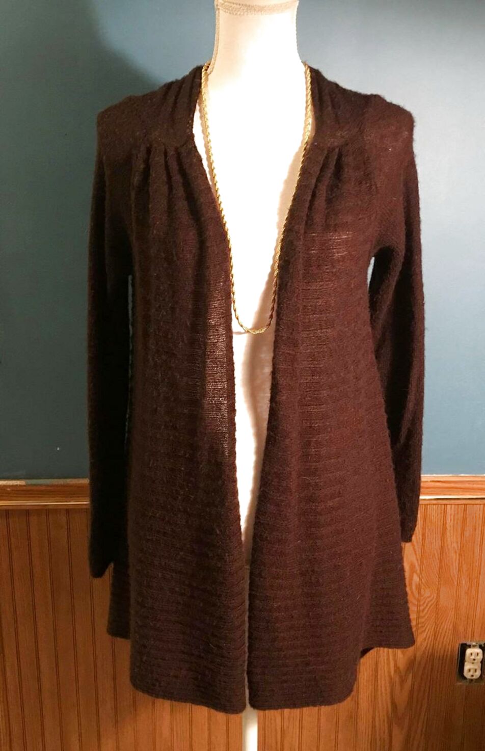Chocolate Brown Cardigan for sale in UK | 70 used Chocolate Brown Cardigans