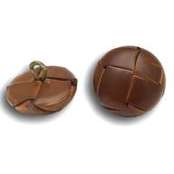vintage leather buttons for sale