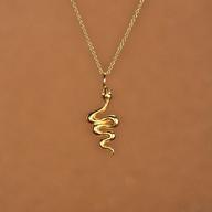 gold snake necklace for sale