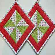 quilted pot holders for sale