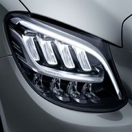 mercedes c class coupe headlight for sale