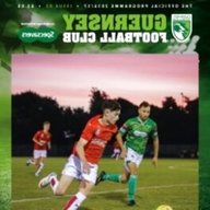 guernsey football programme for sale