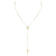 gold rosary necklace for sale