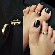 gold toe rings for sale