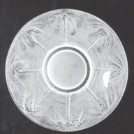 lalique glass plate for sale