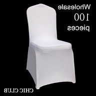 white stretch chair covers for sale