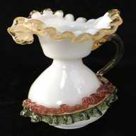 victorian glass vase for sale