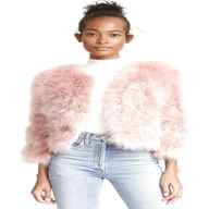 pink feather bolero for sale