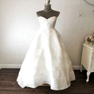 justin alexander wedding dress 10 for sale