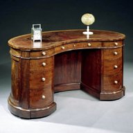 kidney shaped desk for sale