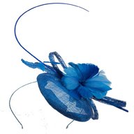 kingfisher blue fascinator for sale
