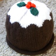 knitted christmas pudding for sale