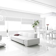 white high gloss flooring for sale