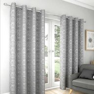 silver eyelet curtains for sale
