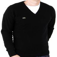lacoste v neck jumper for sale