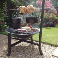large fire pit barbecue for sale