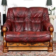 oak leather sofa for sale