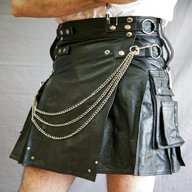 mens leather kilt for sale