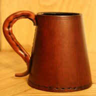 leather tankard for sale