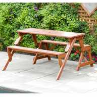 wooden folding picnic table for sale