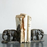 elephant bookends for sale