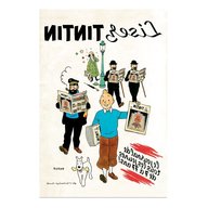 tintin poster for sale