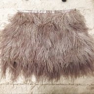 topshop feather skirt for sale