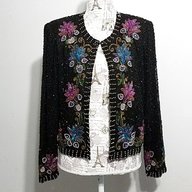 beaded evening jacket for sale