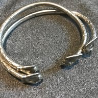 vintage silver slave bangle for sale