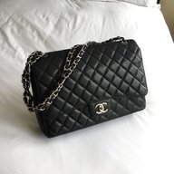 chanel black quilted bag for sale