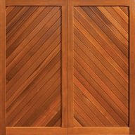 oak wooden garage doors for sale