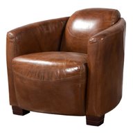 antique leather tub chairs for sale