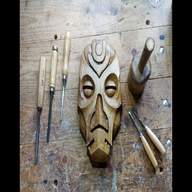 carved mask for sale