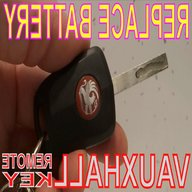 vauxhall vectra key fob battery for sale