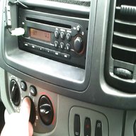 vauxhall vivaro radio for sale