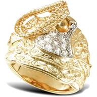 heavy 9ct gold ring for sale