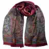 mens paisley scarf wool for sale