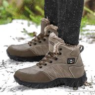 mens fur lined waterproof boots for sale