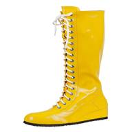 wrestling boots yellow for sale