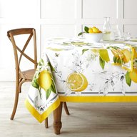 lemon tablecloth for sale