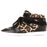 leopard print wedges trainers for sale