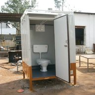 toilet cabin for sale