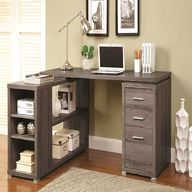 grey office desk for sale