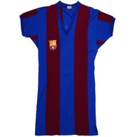 barcelona match worn shirt for sale
