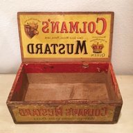 colmans mustard box for sale