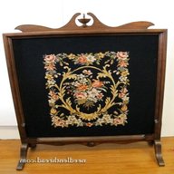 embroidered fire screen for sale