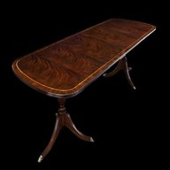 reproduction mahogany dining table for sale