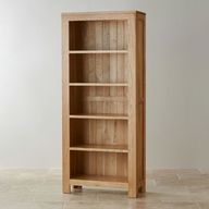 tall oak bookcase for sale